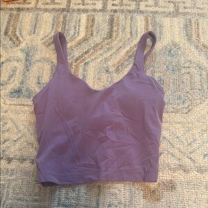 Purple lululemon align tank